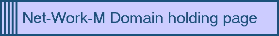 Net-Work-M Domain holding page